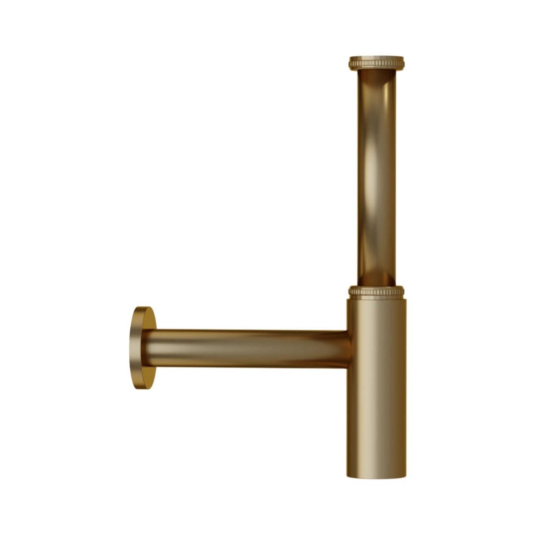 Jaquar 12 Inch Bottle Trap Allied ALD-GMP-769L300X190 - Gold Matt PVD