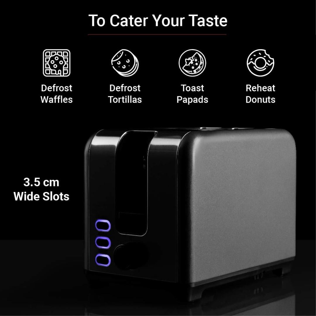Hafele Toaster AMBER Matt Grey
