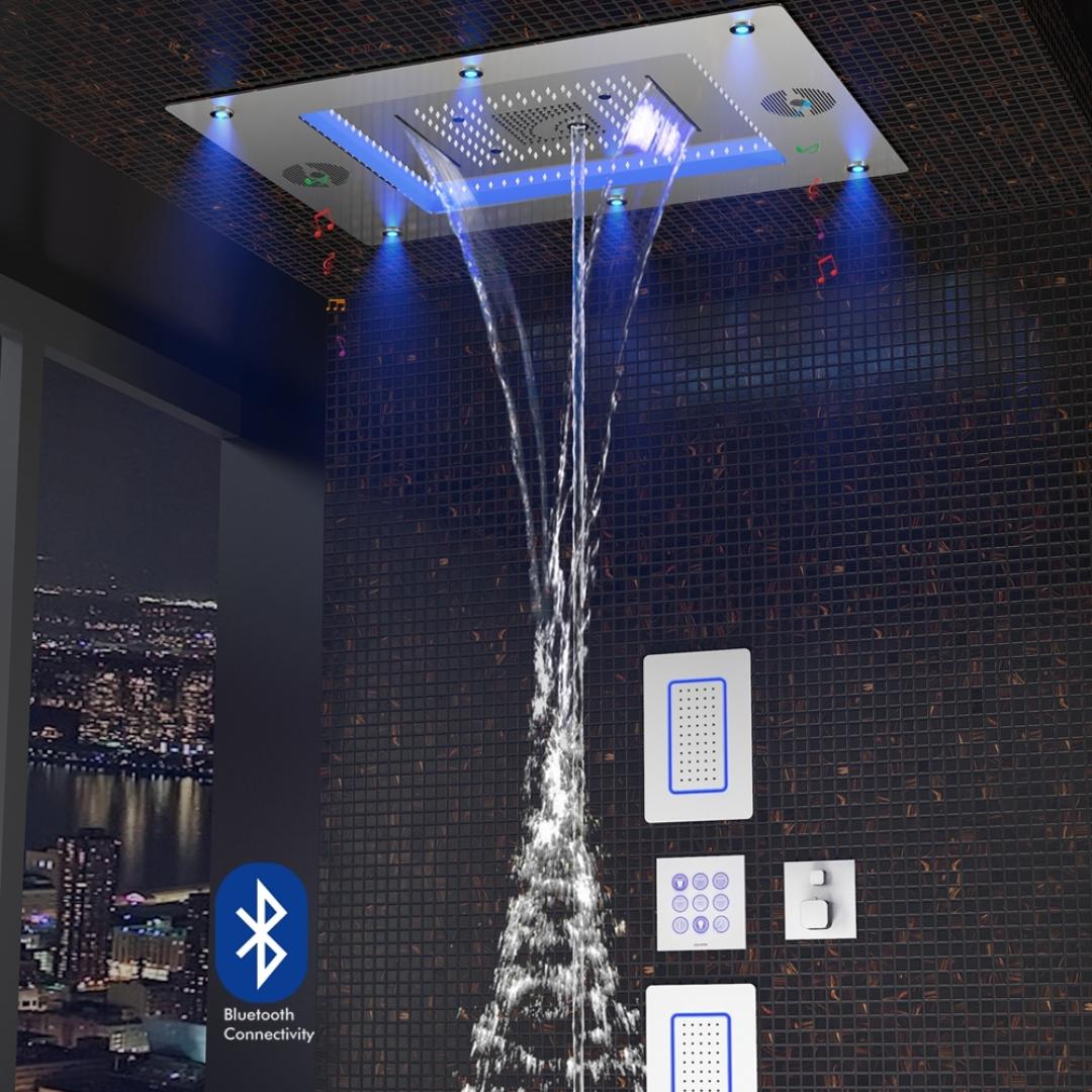 Colston Multi Flow Overhead Shower AMIGO MX CH - Chrome