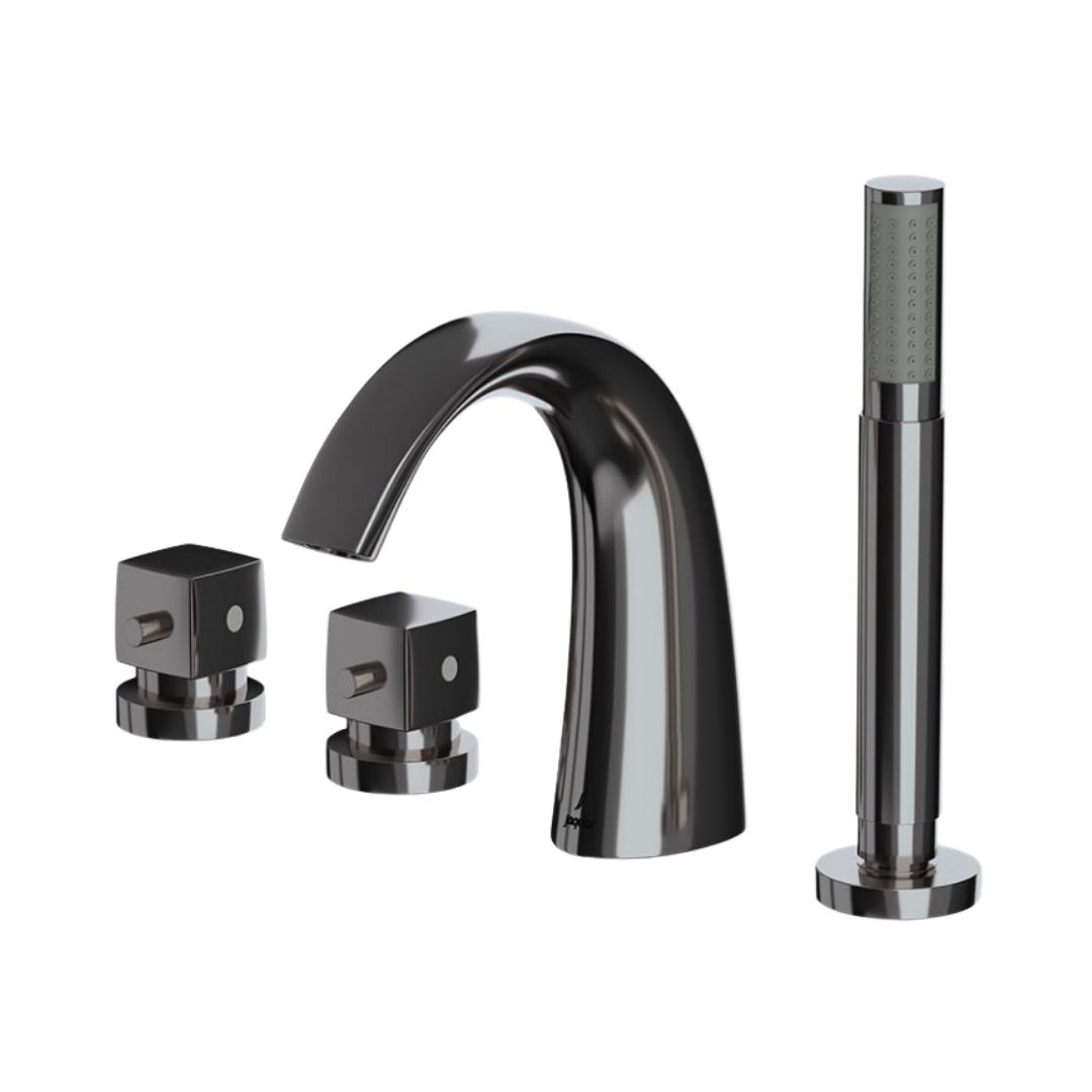 Jaquar 2 Way Thermostatic Bath Tub Filler ARC ARC-BCH-87677 Normal Flow - Black Chrome Finish
