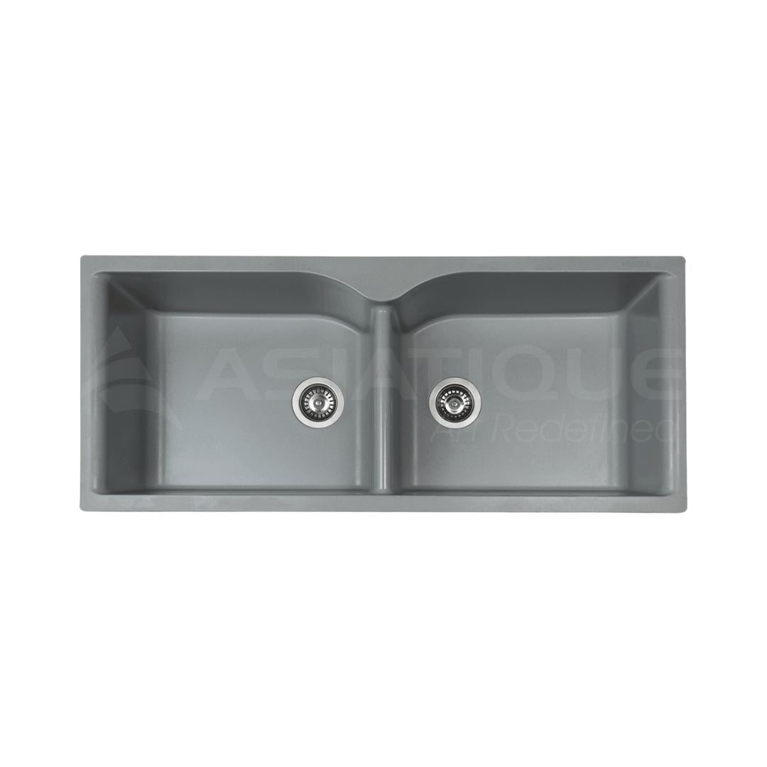 Asiatique Quartz Sink Elite ELITE ( 45 x 19.5 inches ) - Mercury