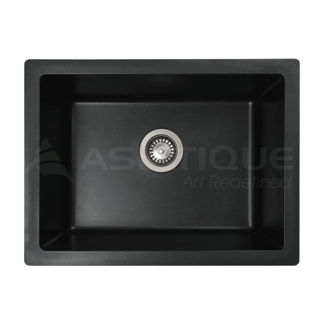 Asiatique Quartz Sink Ikon IKON ( 24 x 18 inches ) - Black