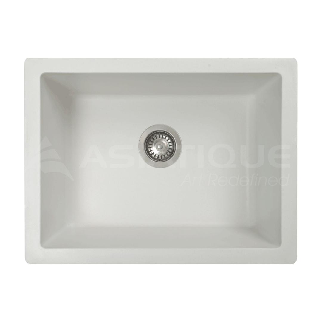 Asiatique Quartz Sink Ikon IKON ( 24 x 18 inches ) - White