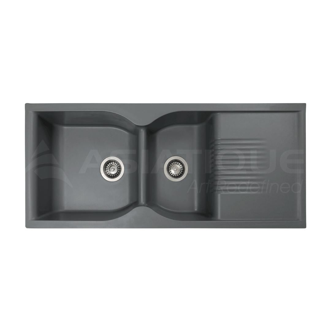 Asiatique Quartz Sink Lexa LEXA ( 45 x 19.5 inches ) - Mercury