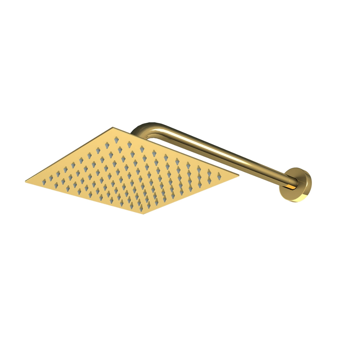 Colston Single Flow Overhead Shower Aura AURA GOLD SHOWER HEAD - Gold
