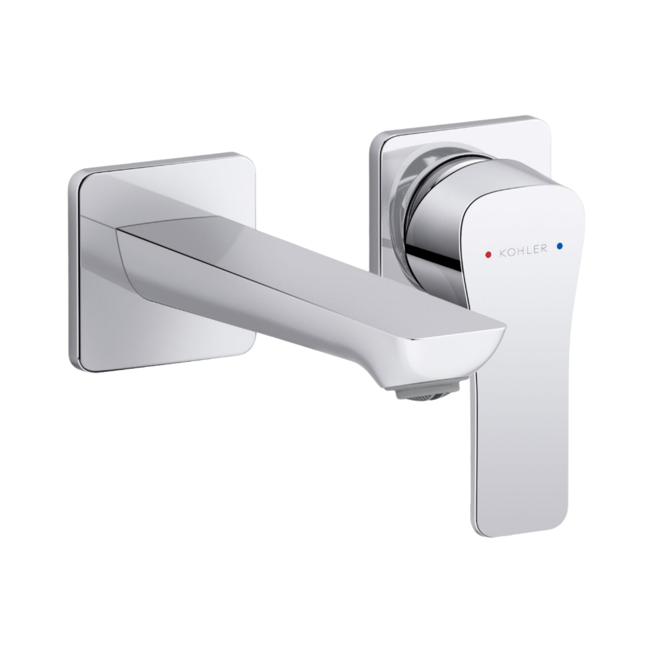 Kohler Wall Mounted Basin Mixer Fore Tri K-27481IN-4ND-CP - Chrome