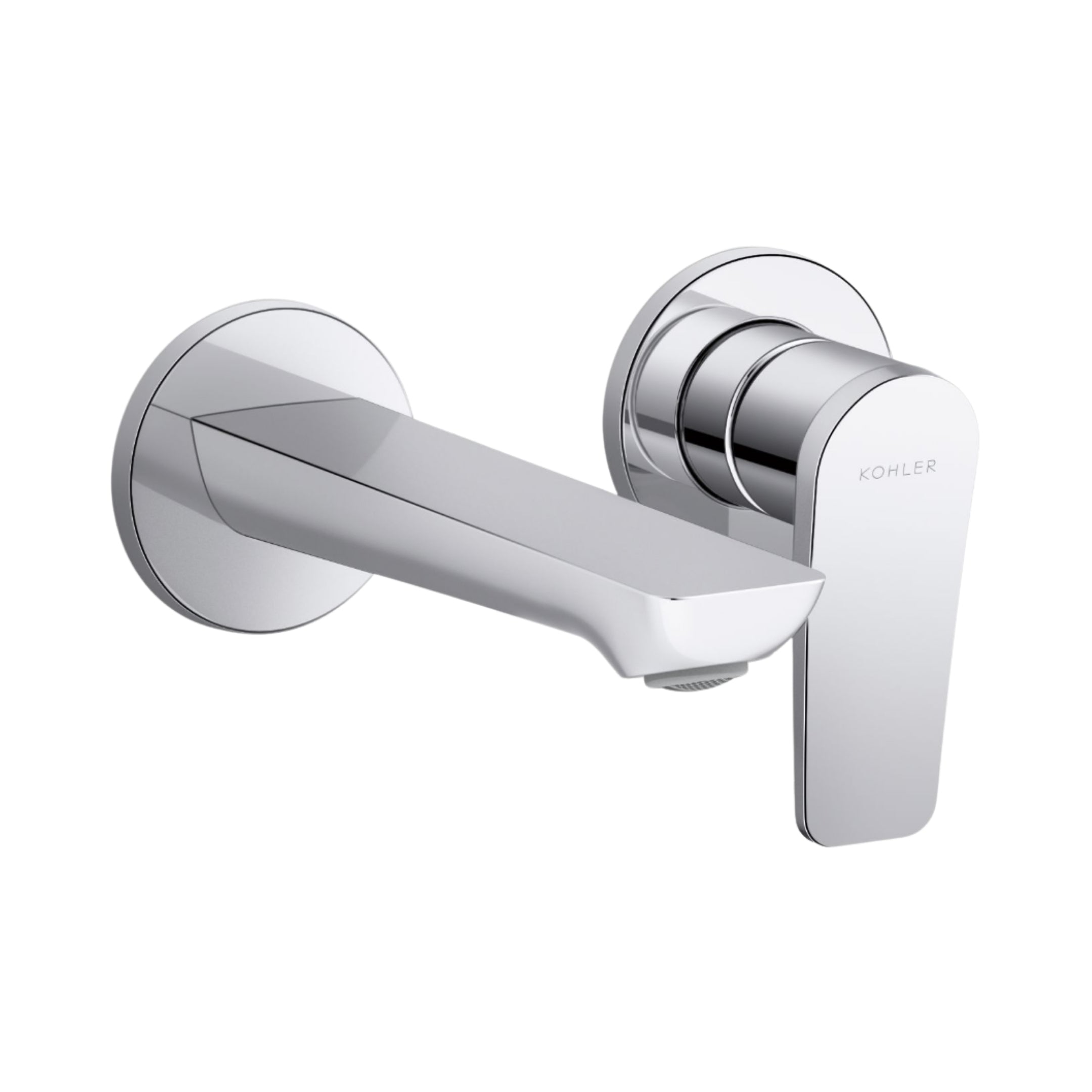 mino Kohler Wall Mounted Basin Mixer Fore Arc K-27489IN-4ND-CP - Chrome