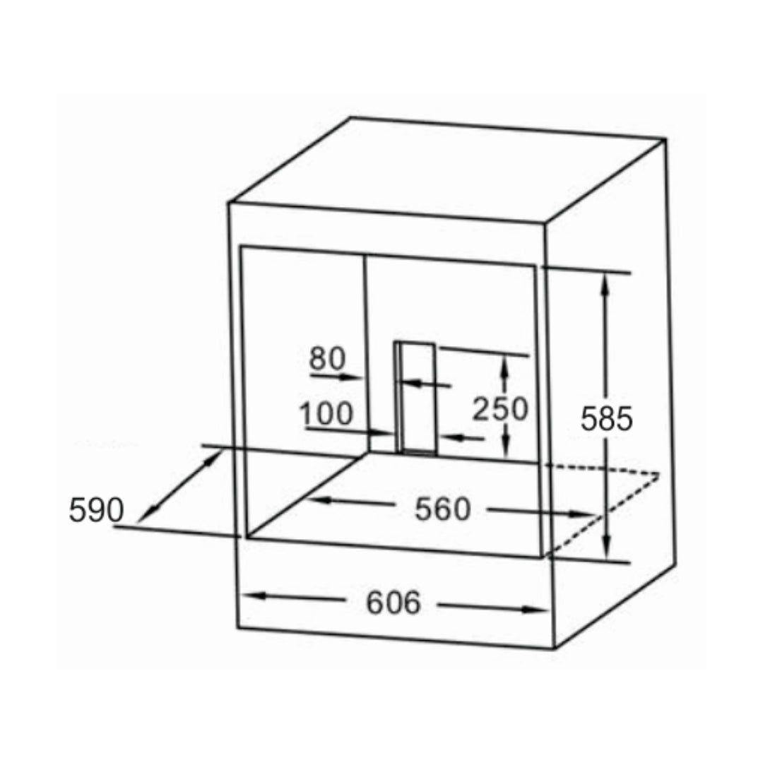 Elica Built In Oven EPBI 1161 MTC BK + Elica Built-In Microwave EPBI MWO G28 TOUCH