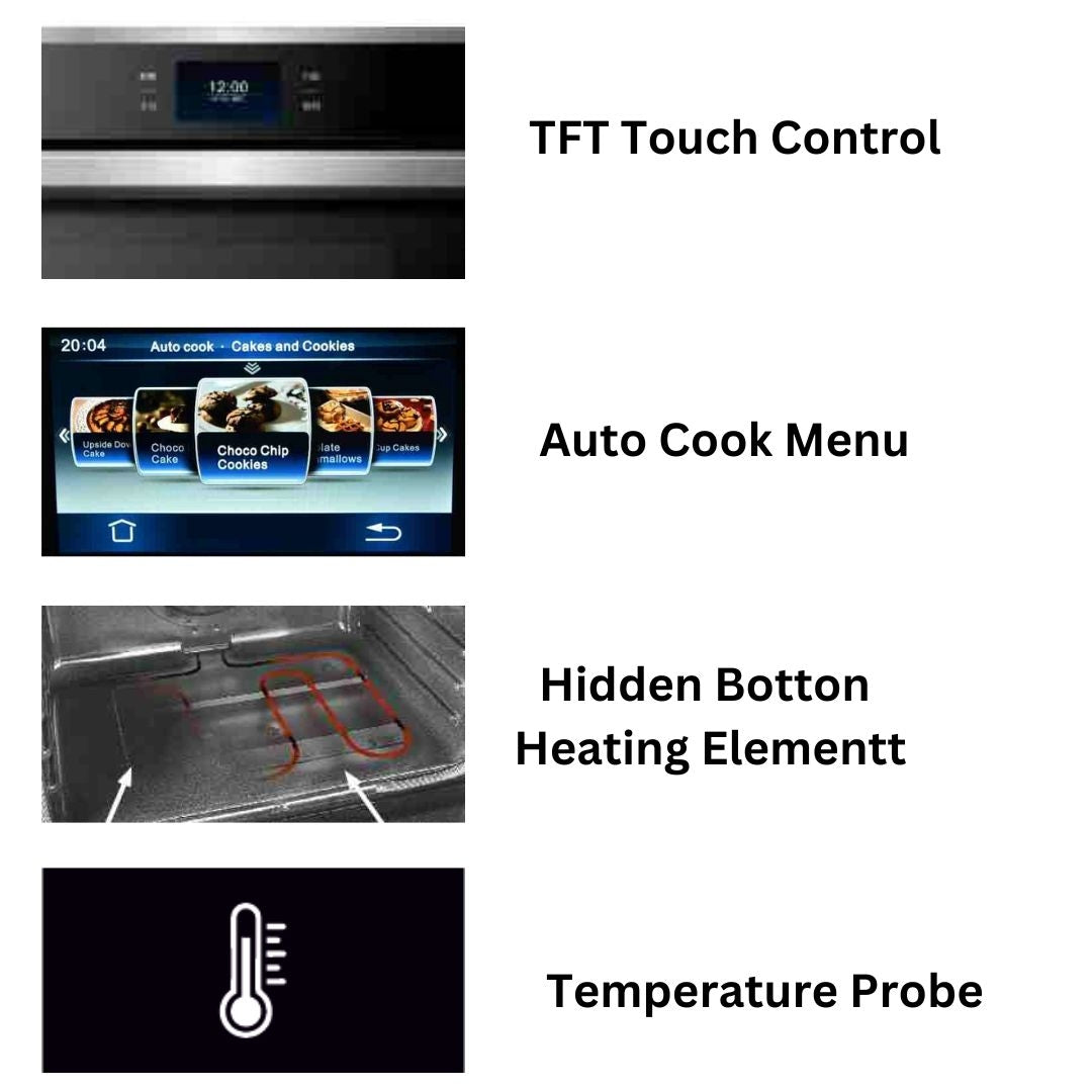 Carysil Built In Oven BIO 03 + Carysil Built-In Convection Microwave MWO 3