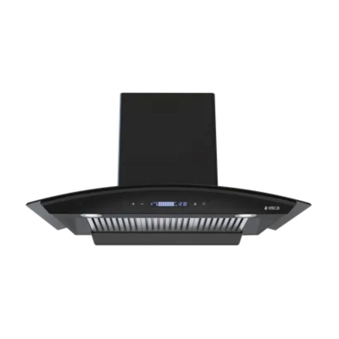 Elica 90 cm Wall Mounted Chimney BLDC BFCG 903 HAC LTW MS NERO