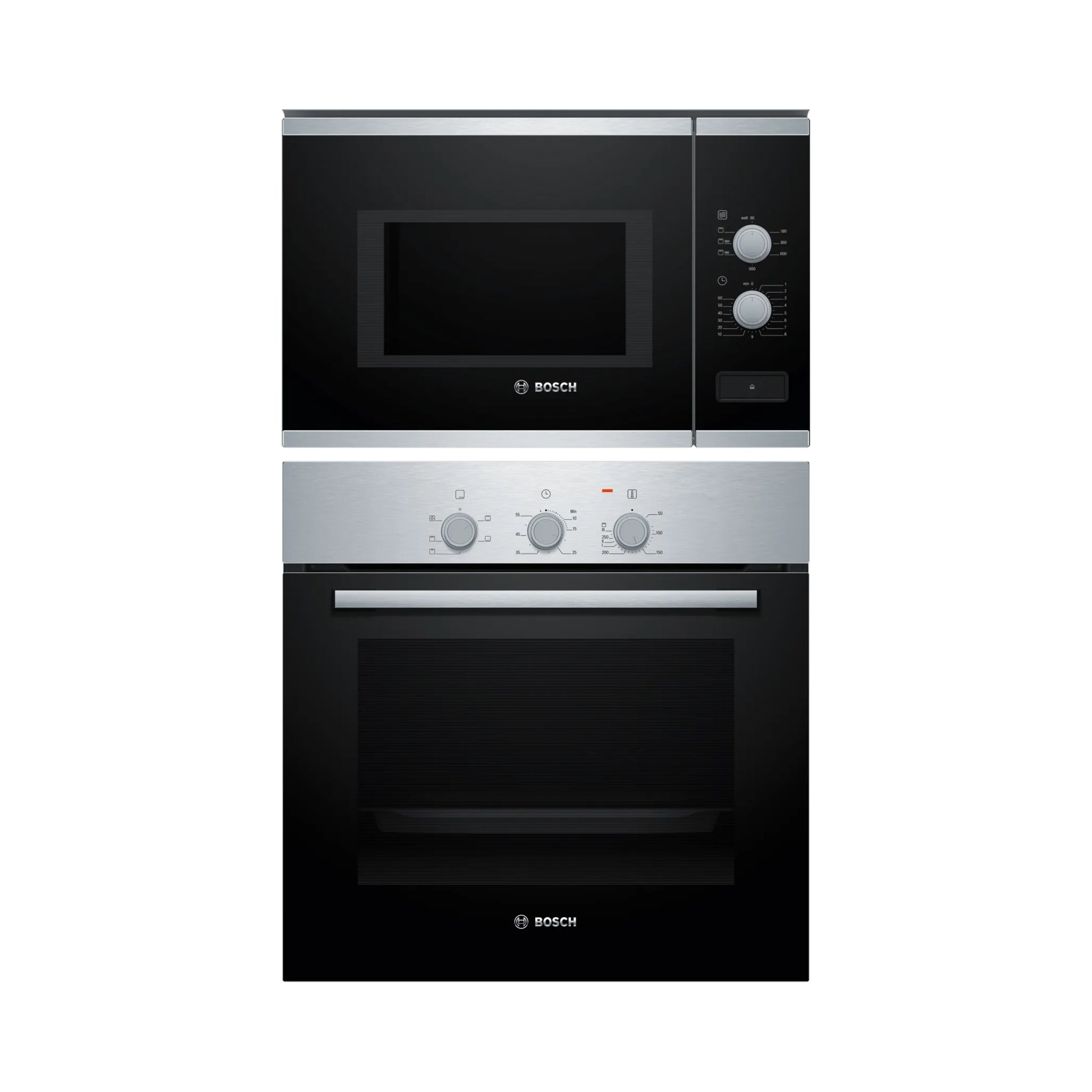 Bosch Built In Oven HBF011BR1I + Bosch Built-In Microwave Series 4 BEL550MS0I