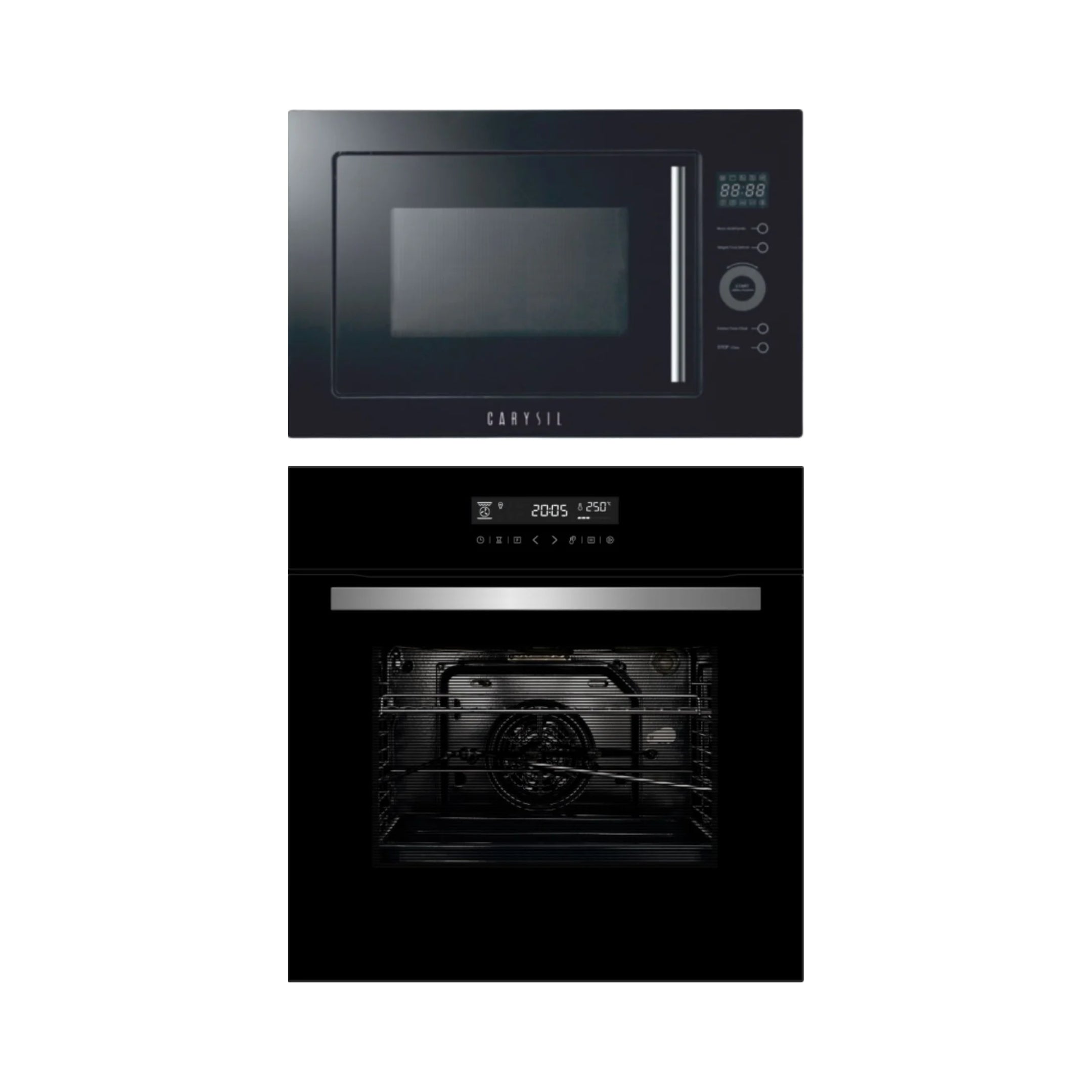 Carysil Built In Oven BIO 01 + Carysil Built-In Convection Microwave MWO 1