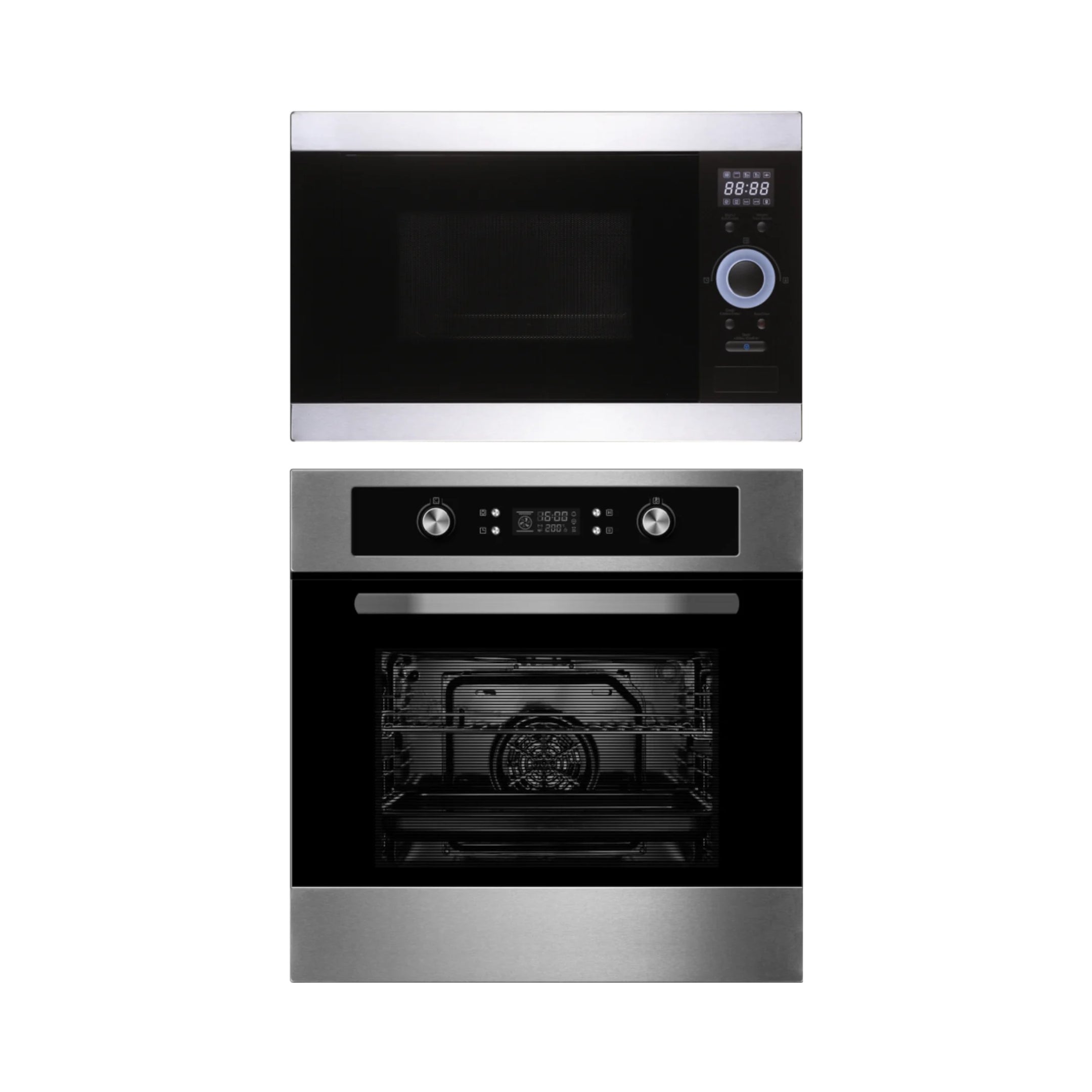 Carysil Built In Oven BIO 02 + Carysil Built-In Convection Microwave MWO 2