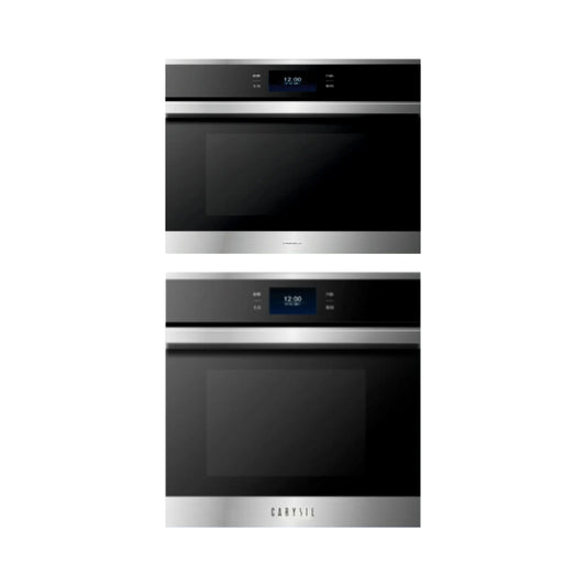 Carysil Built In Oven BIO 03 + Carysil Built-In Convection Microwave MWO 3