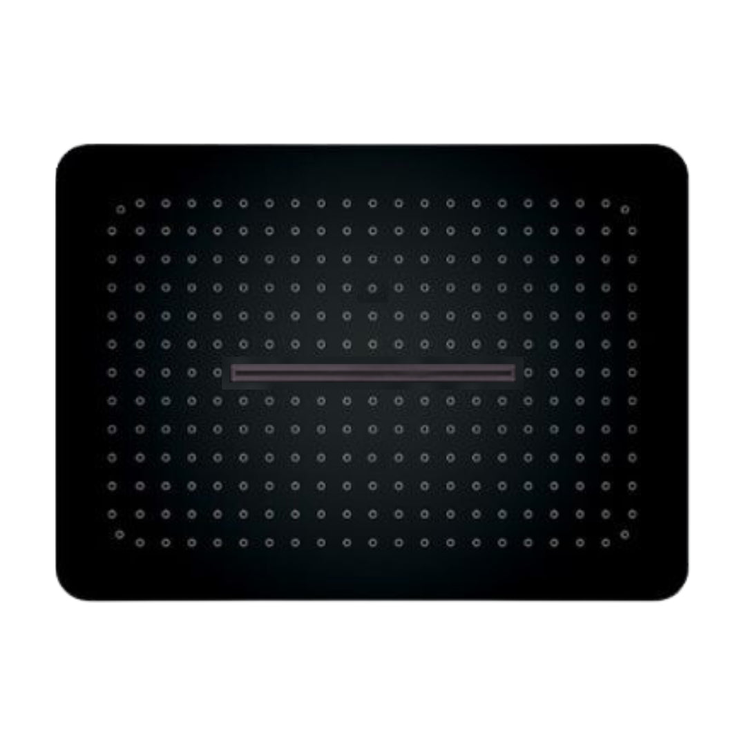 Colston Multi Flow Overhead Shower CARLO FALL BM - Black Matt