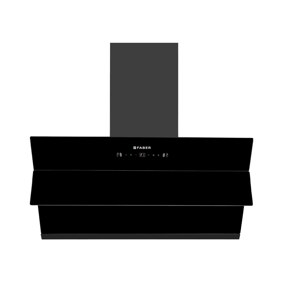 Faber Built In Oven FBIO 82L 11F AF BK + Faber Built-In Microwave FBI MWO 25 SG + Faber 90 cm Wall Mounted Chimney Gen-S Series AETHER BLDC HC SC BK 90 + Faber 90 cm 4 Burner Hob Bella Series BELLA HT 904 BR AI FFD