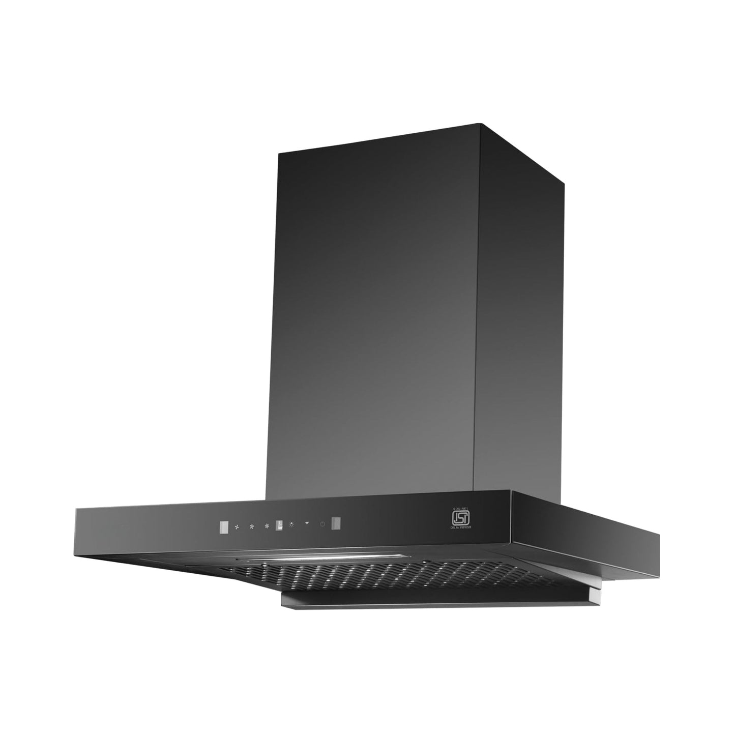 Kaff 60 cm Wall Mounted Chimney Filterless Series ASHPRO DHC 60 + Kaff 60 cm 3 Burner Hob Blaze Series BZ 603
