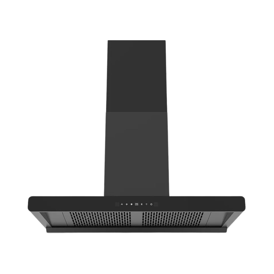 Kaff 90 cm Wall Mounted Chimney BRANDO 90 DC BLDC + Kaff 80 cm 4 Burner Hob Preston PRS 804