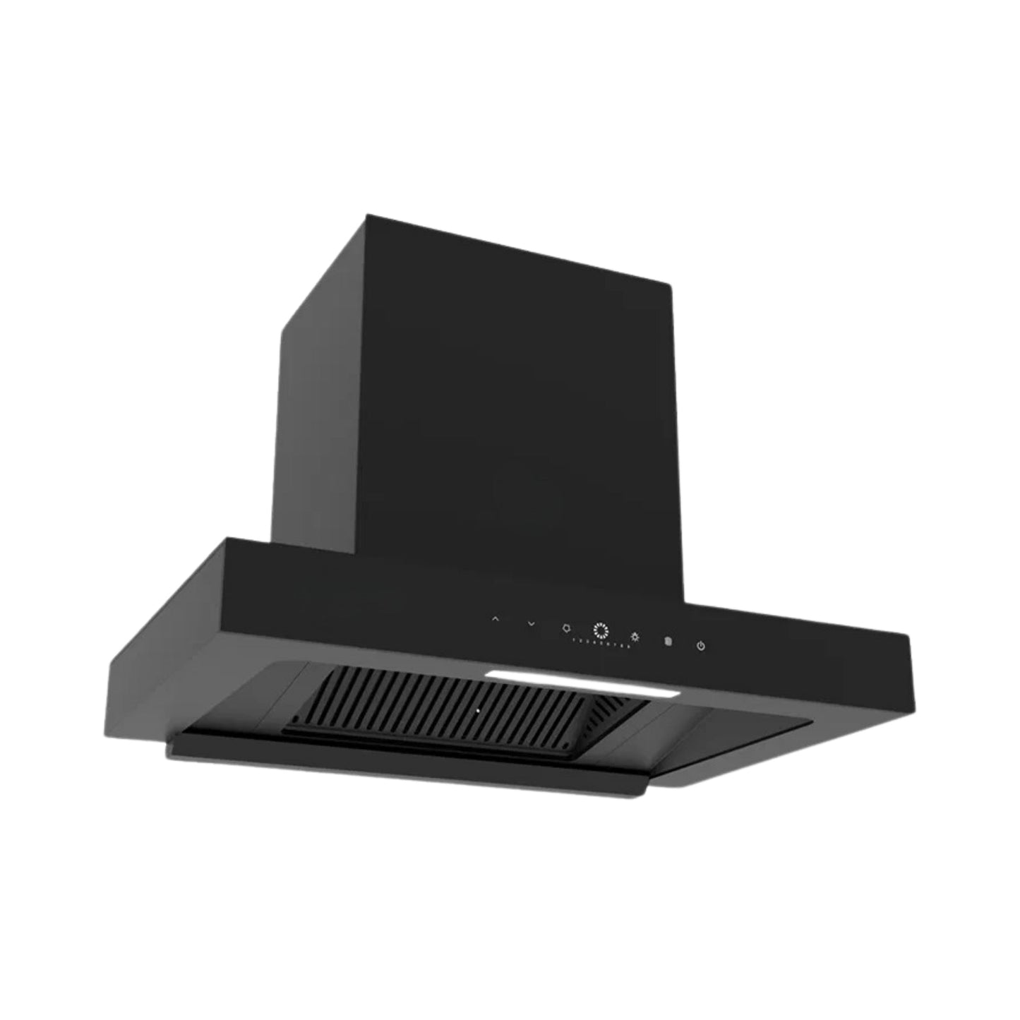 Kaff 60 cm Wall Mounted Chimney CASTO 60 - DC - BLDC + Kaff 60 cm 4 Burner Hob Preston PRS 654