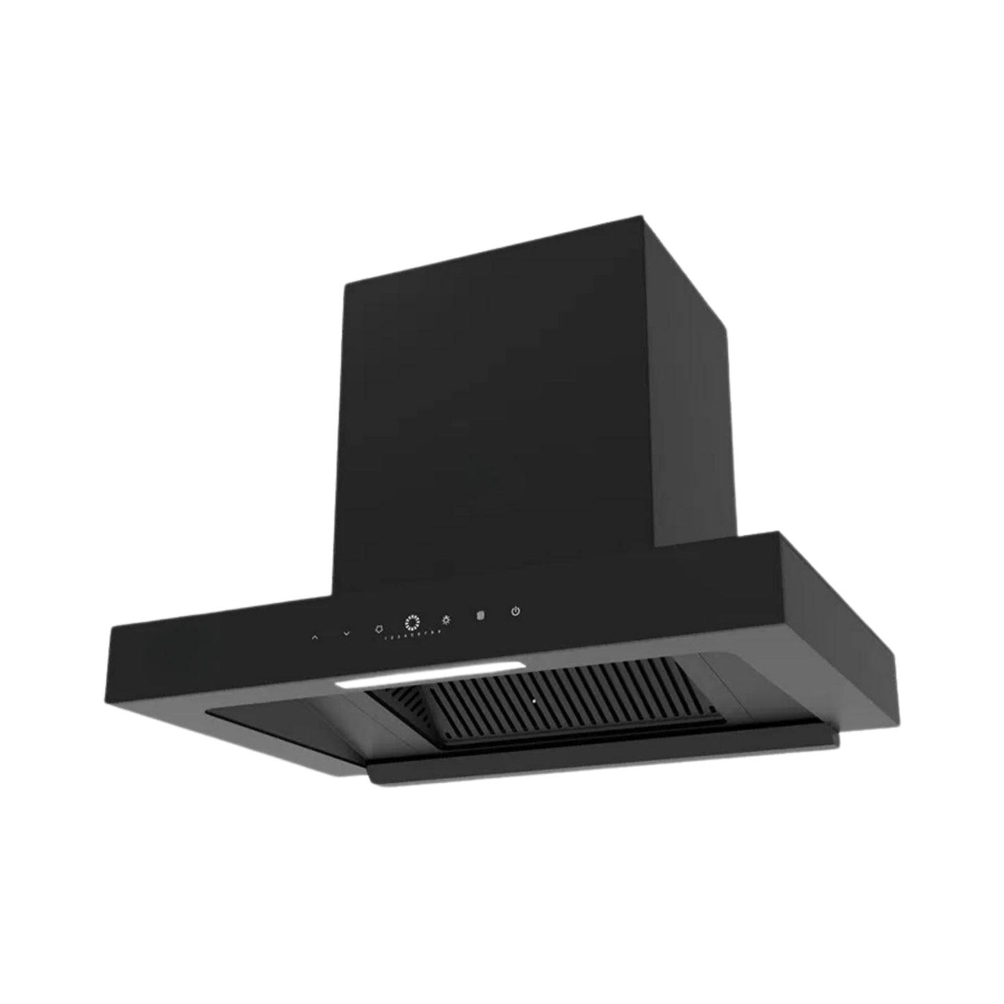 Kaff 60 cm Wall Mounted Chimney CASTO 60 - DC - BLDC + Kaff 60 cm 4 Burner Hob Preston PRS 654