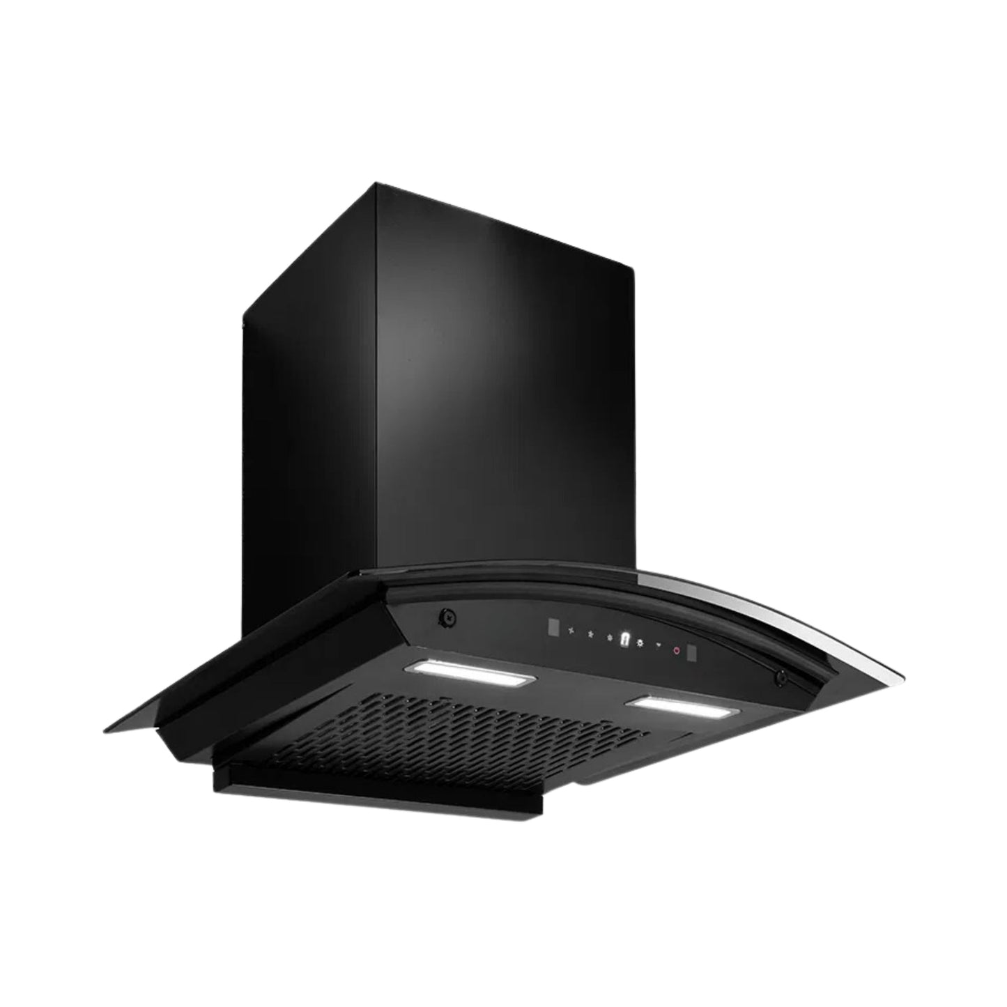 Kaff 60 cm Wall Mounted Chimney Filterless Series MAINZ DHC 60 + Kaff 60 cm 3 Burner Hob Alton ALNF 603