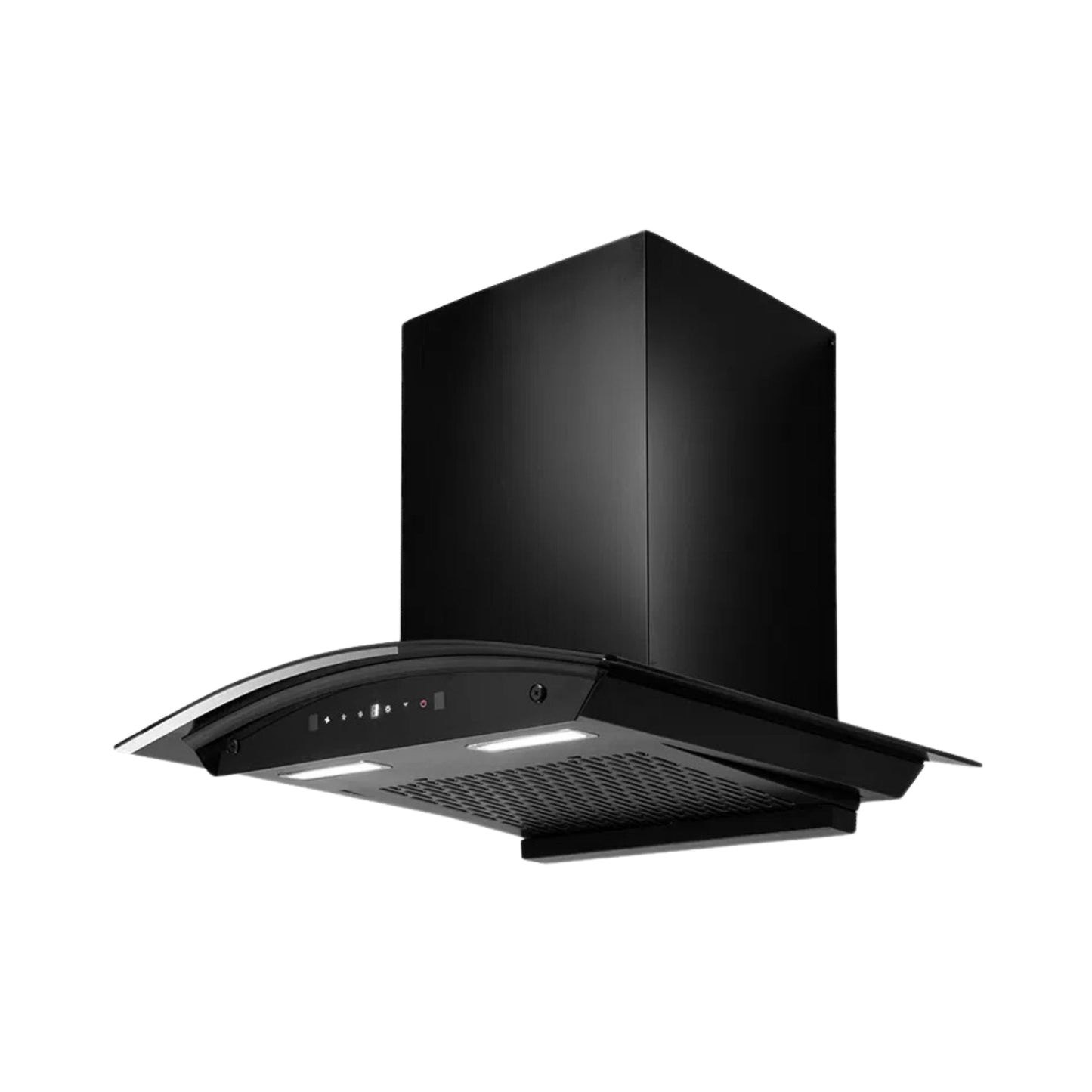 Kaff 60 cm Wall Mounted Chimney Filterless Series MAINZ DHC 60 + Kaff 60 cm 3 Burner Hob Alton ALNF 603