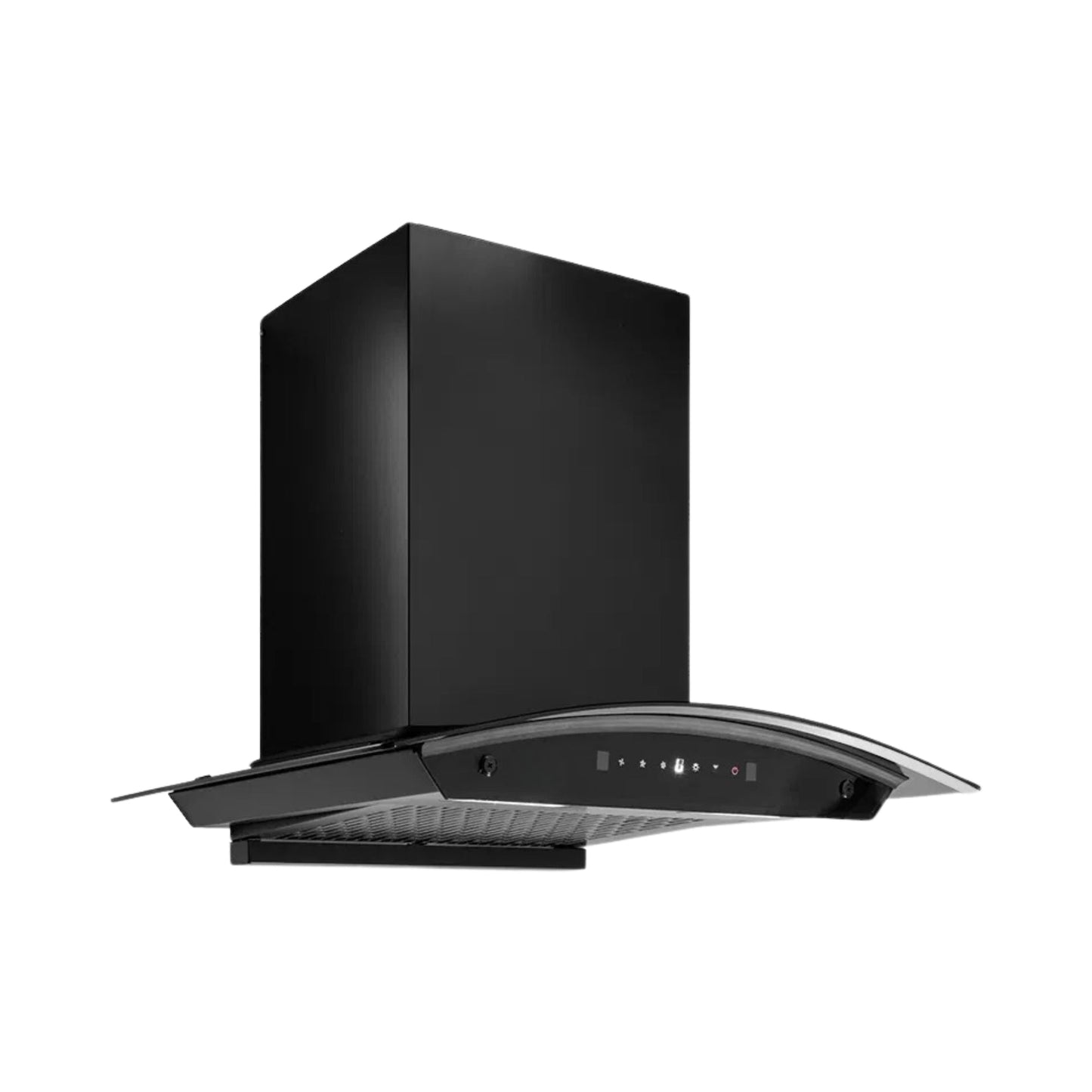 Kaff 60 cm Wall Mounted Chimney Filterless Series MAINZ DHC 60 + Kaff 60 cm 3 Burner Hob Crista CRH 603
