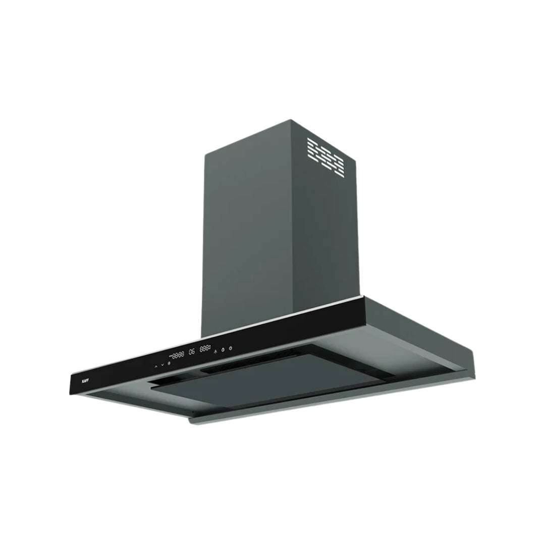 Kaff 90 cm Wall Mounted Chimney MISSONI 90 - BLDC + Kaff 90 cm 4 Burner Hob Ashford Series ASF 94M