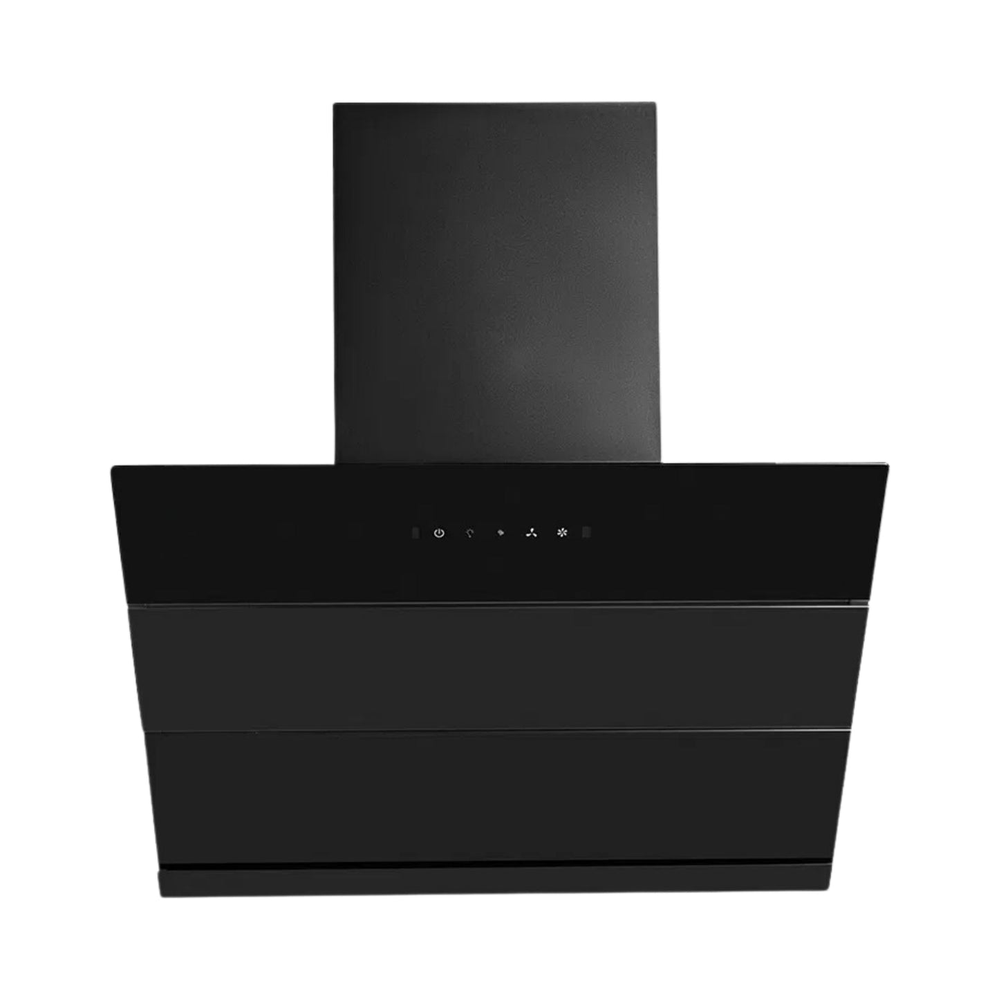 Kaff 75 cm Wall Mounted Chimney Filterless Series NOBELO LX DHC 75 + Kaff 78 cm 3 Burner Hob Blaze Series BZ 783