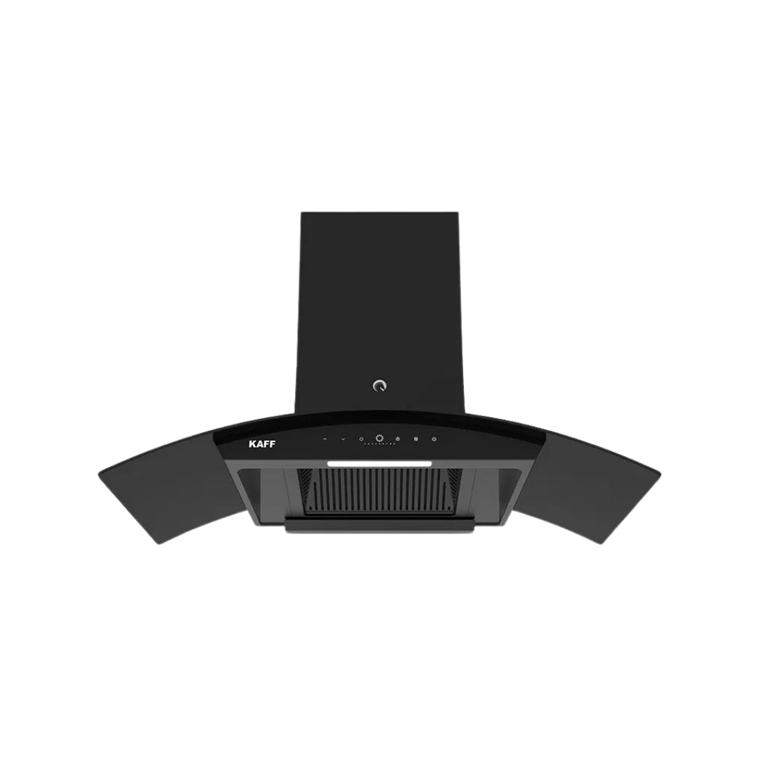 Kaff 90 cm Wall Mounted Chimney VASCO 90 DC - BLDC + Kaff 90 cm 4 Burner Hob Ashford Series ASF 94M