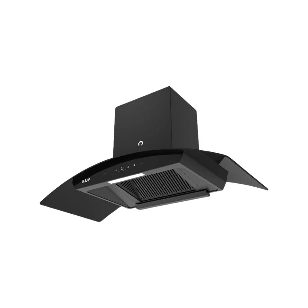 Kaff 90 cm Wall Mounted Chimney VASCO 90 DC - BLDC + Kaff 90 cm 4 Burner Hob Ashford Series ASF 94M