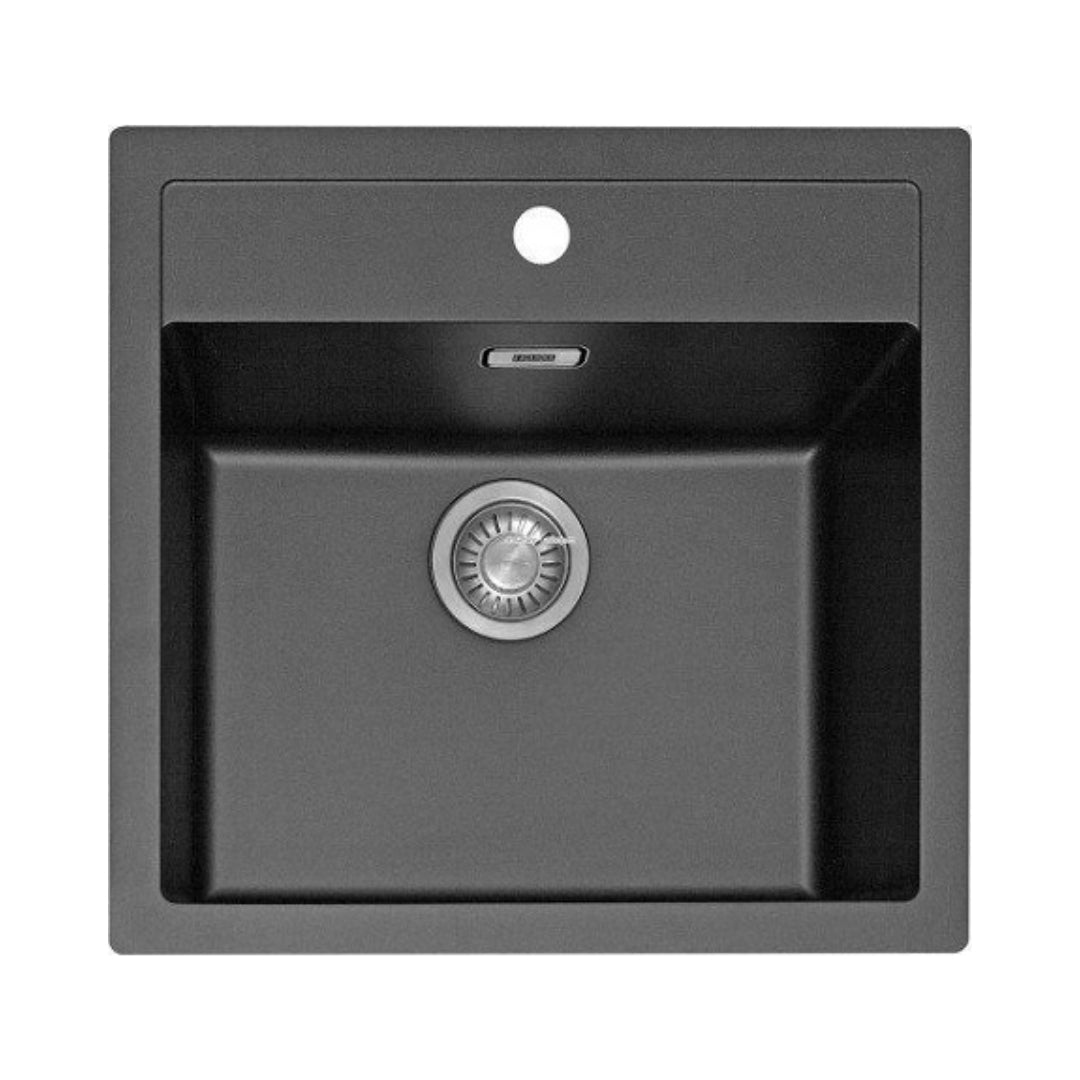 Franke Tectonite Sink Tectonite Series TECTONITE 610 ( 22 x 20 inches )  -  Carbon Black