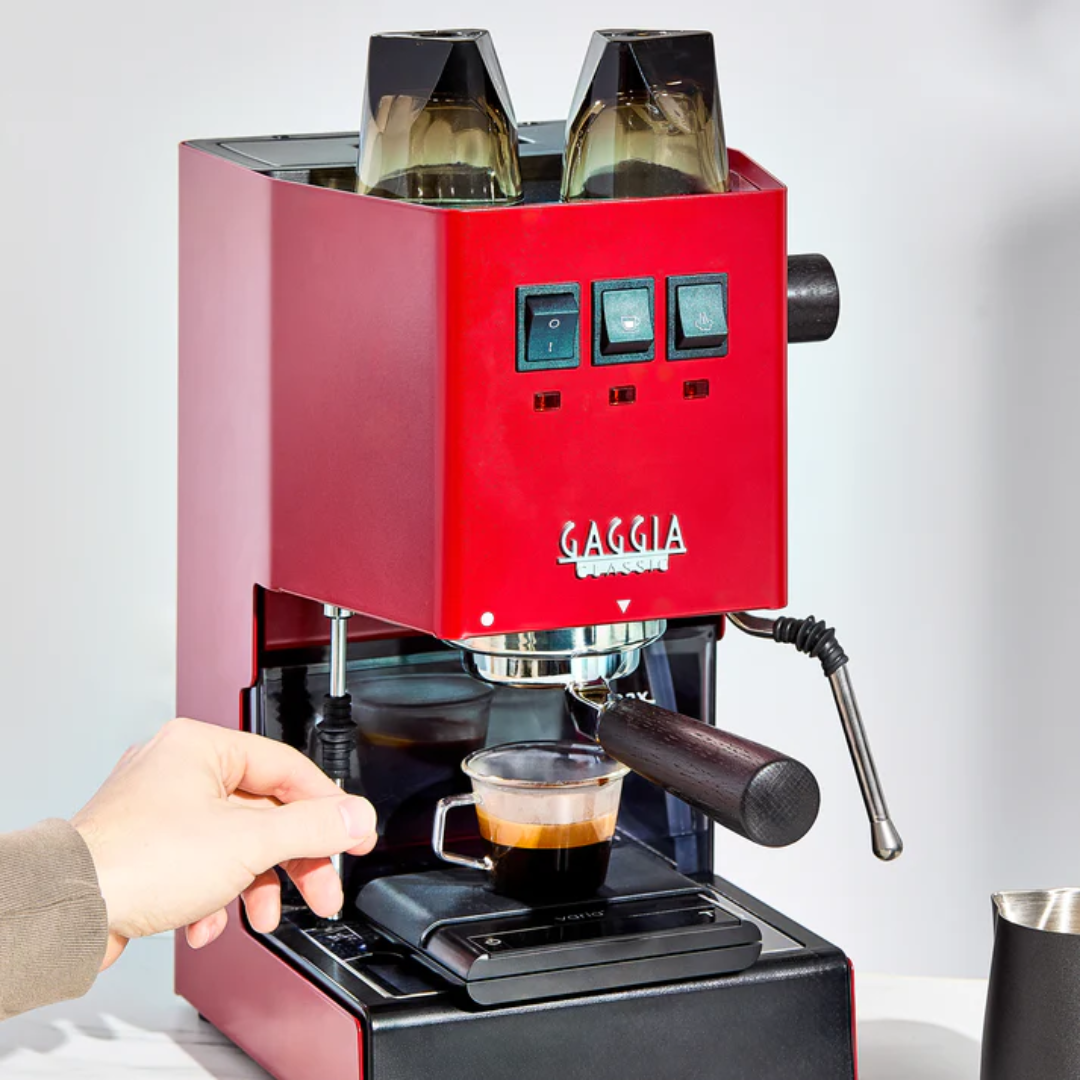 Gaggia Coffee Machine Classic Evo Cherry Red