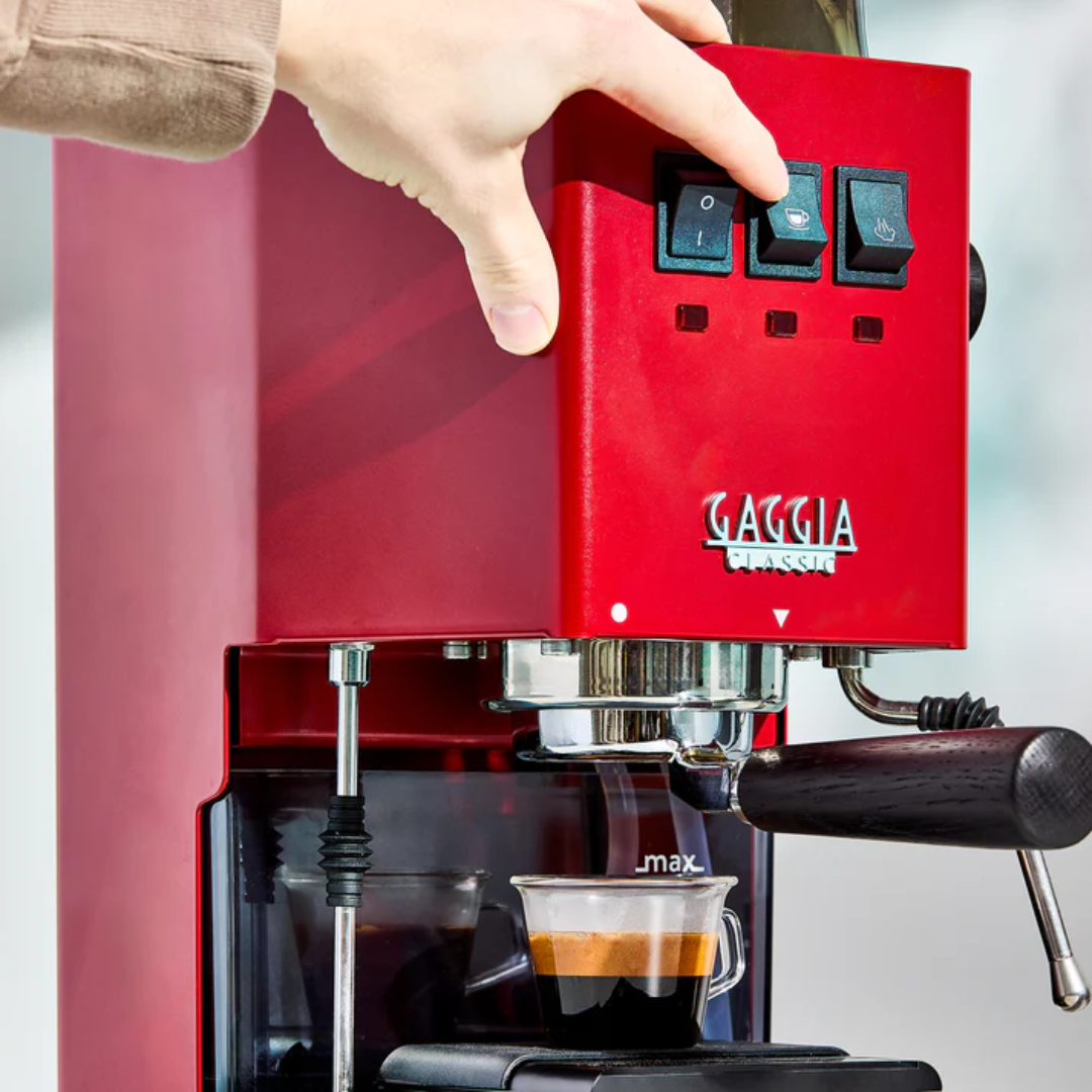 Gaggia Coffee Machine Classic Evo Cherry Red