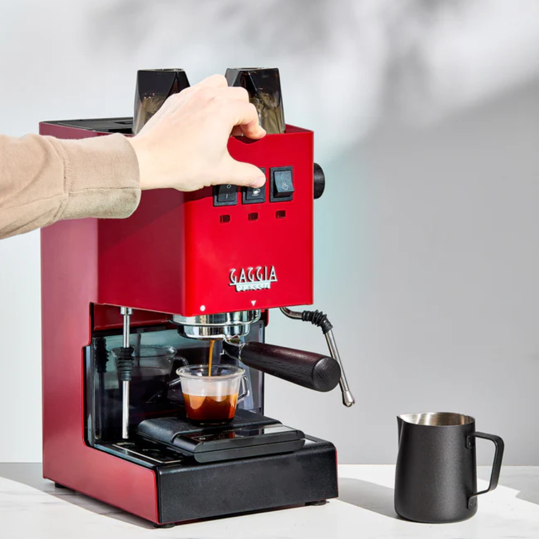 Gaggia Coffee Machine Classic Evo Cherry Red