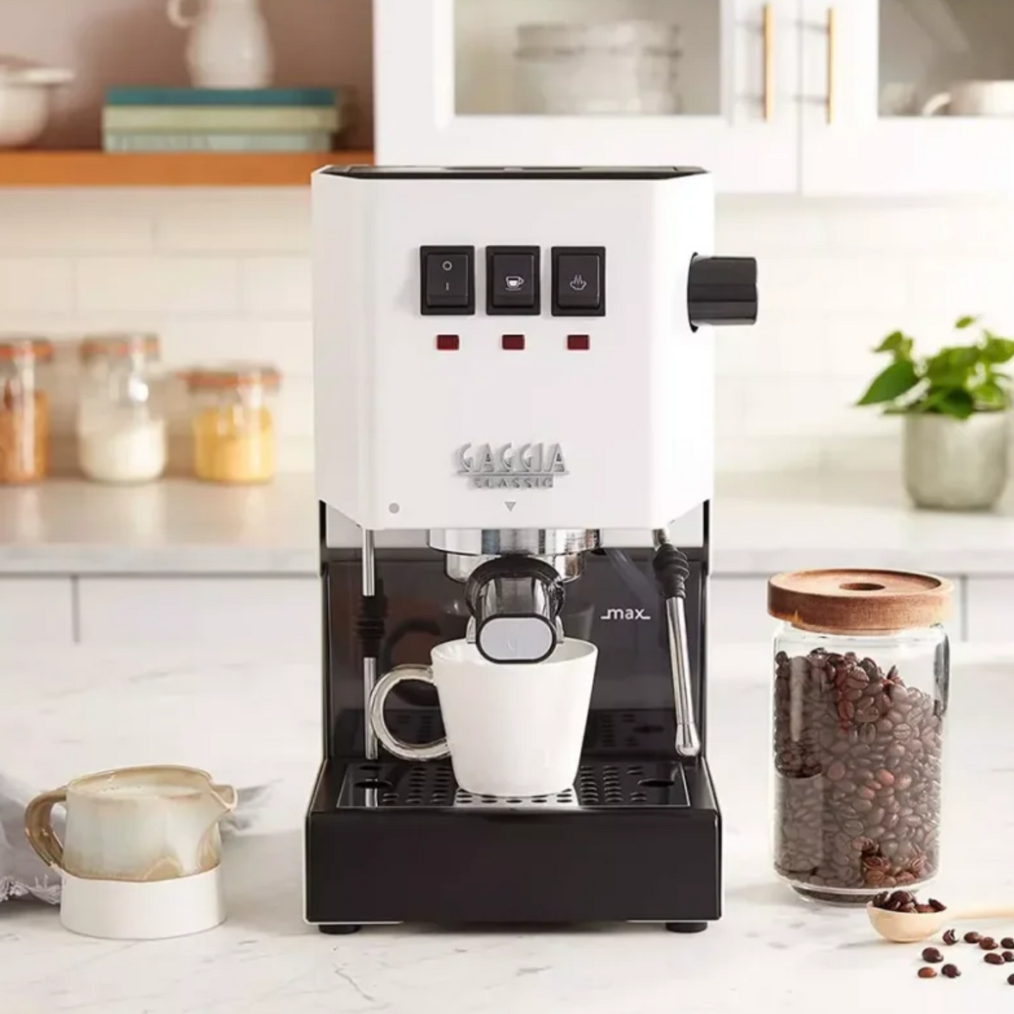 Gaggia Coffee Machine Classic Evo Polar White