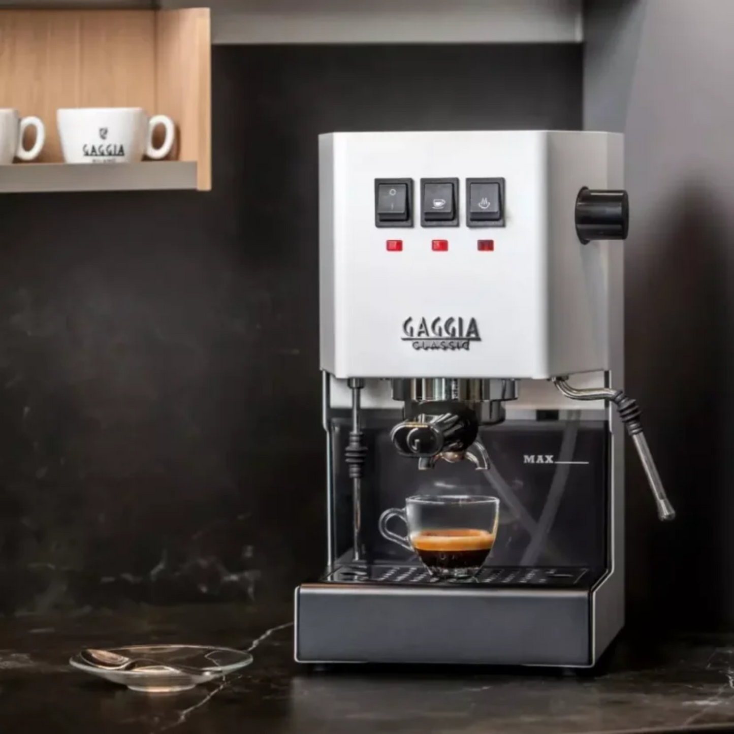 Gaggia Coffee Machine Classic Evo Polar White