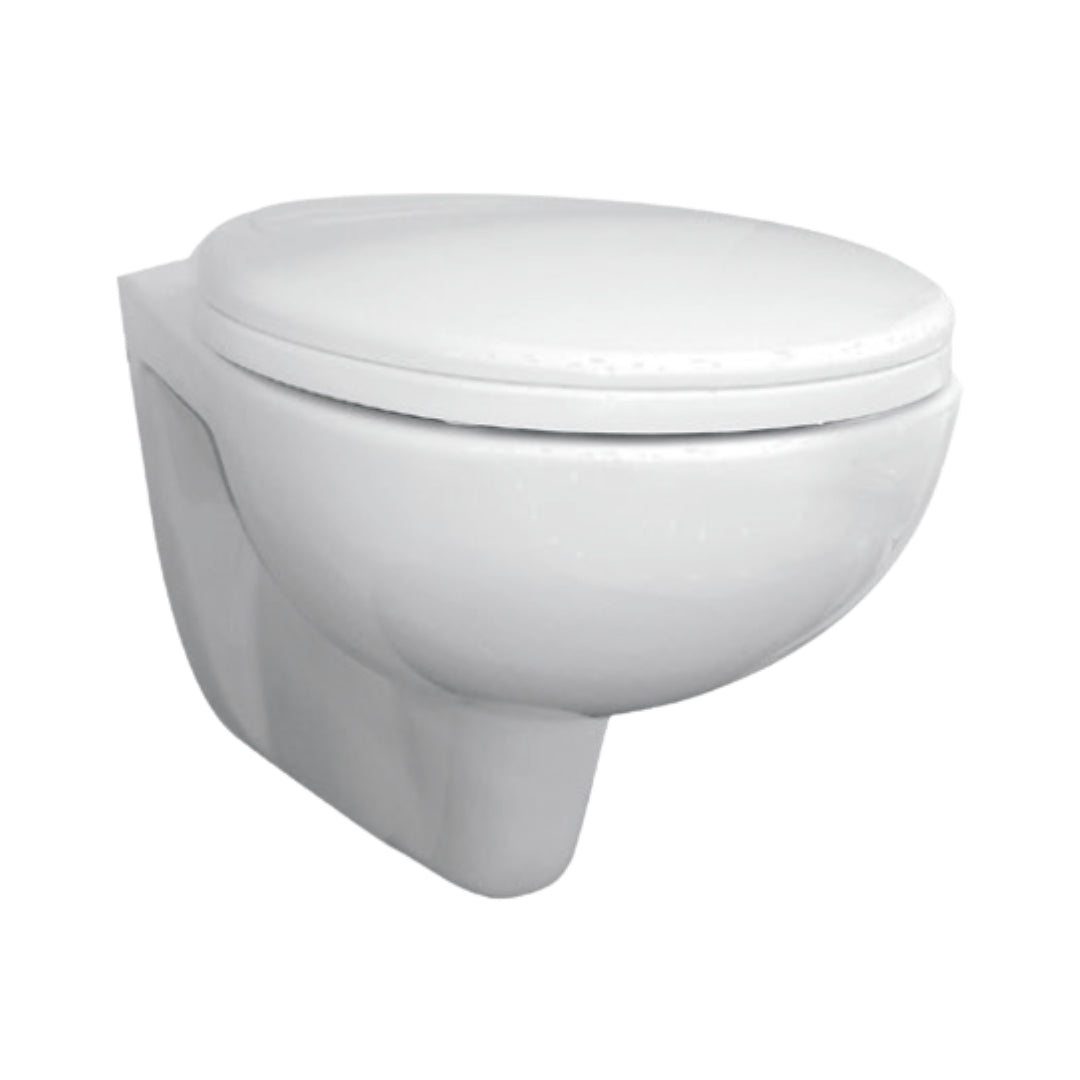 Parryware Wall Mounted White Closet WC Cute CUTE C8846 with P-Trap