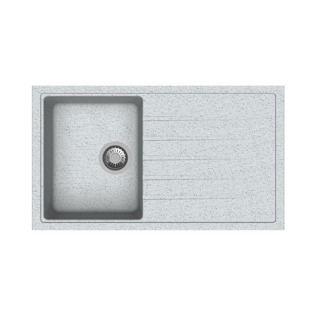 Carysil Quartz Sink Vivaldi VIVALDI D 100 ( 34 x 20 inches ) - Crater