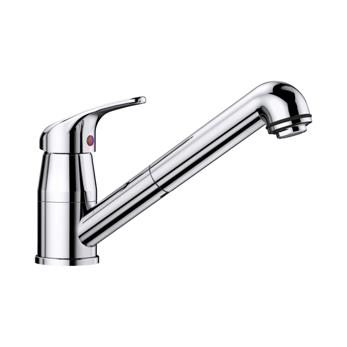Hafele Table Mounted Pull-Out Kitchen Sink Mixer Blanco DARAS-S with Extractable Hand Shower Spout in Chrome Finish
