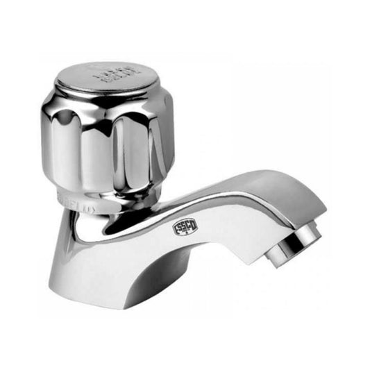Essco Table Mounted Regular Basin Tap Delux DLX-CHR-507KN - Chrome