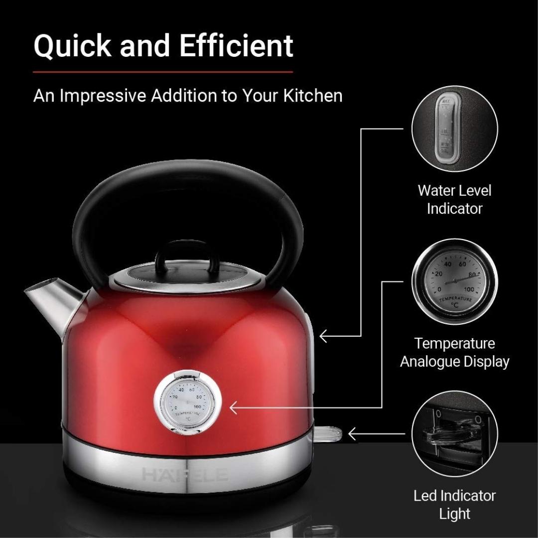 Hafele Kettle DOME PLUS Red
