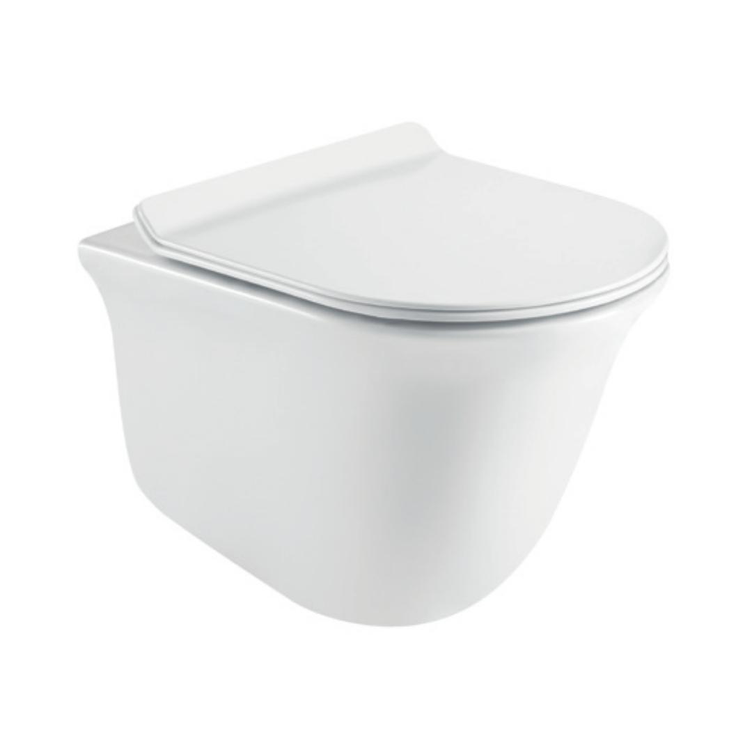 Parryware Wall Mounted White Closet WC Dune DUNE C897C with P-Trap