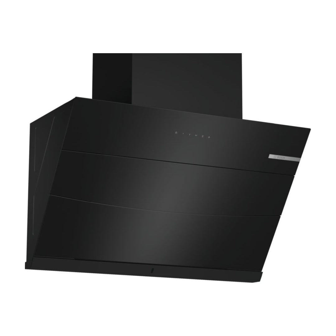 Bosch 90 cm Wall Mounted Chimney Self Clean Series DWKA98H60I + Bosch 90 cm 5 Burner Hob True Brass 2D PNV9B6F20I