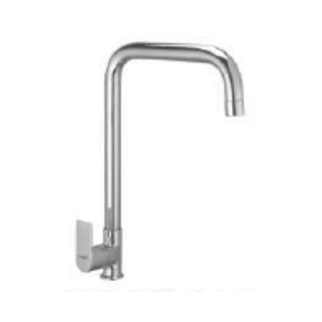 Cavier Table Mounted Regular Kitchen Sink Tap Dzire DZ-27-137 with Swinging Spout in Chrome Finish