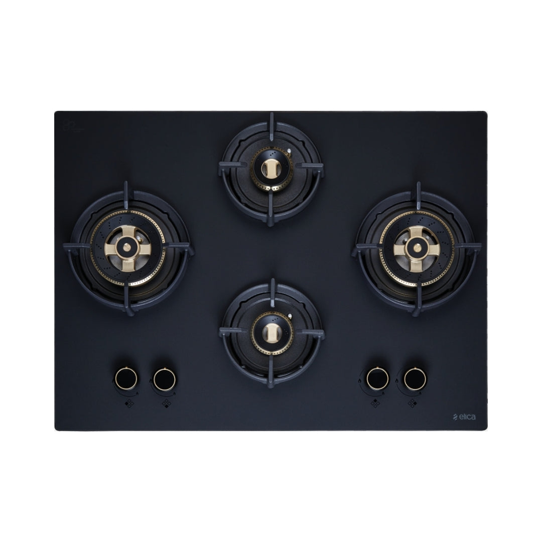 Elica 70 cm 4 Burner Hob Matt Flexi DFS Series MATT FLEXI DFS HE FB 4B 70 DX on Decure.in