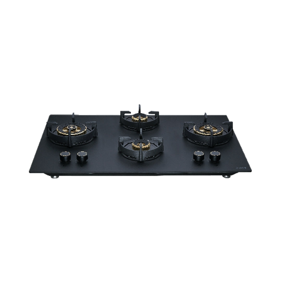 Elica 90 cm Wall Mounted Chimney Ismart Series ISMART SPOT FL HAC 90 LTW NERO + Elica 90 cm 4 Burner Hob Matt Flexi DFS Series MATT FLEXI DFS HE FB 4B 91 DX
