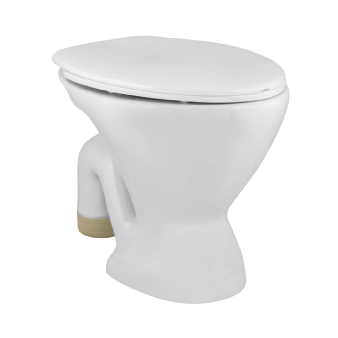 Parryware Floor Mounted White Closet WC Elite EWC Set ELITE EWC SET C0297 with S-Trap