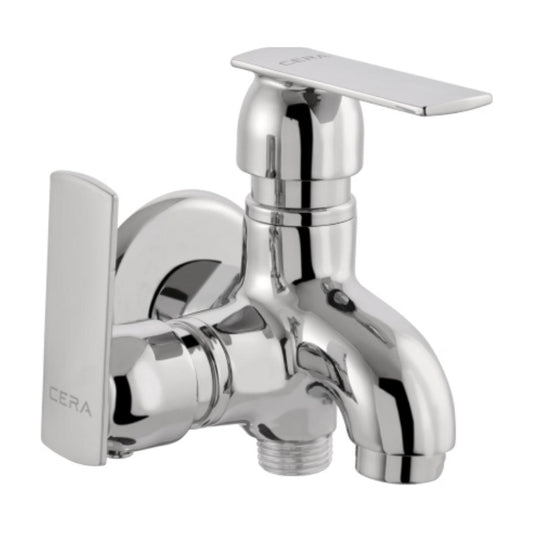 Cera WC Area 2 Way Bib Tap Titanium F1003161 - Chrome