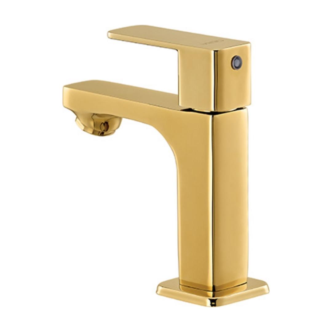 Cera Table Mounted Regular Basin Tap Ruby F1005101FG - French Gold